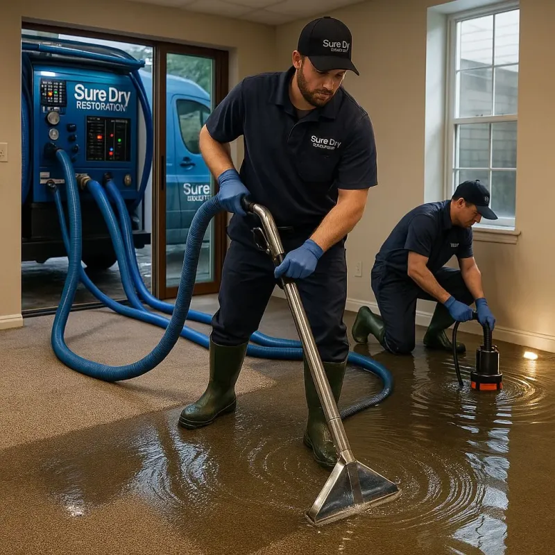 Water Extraction and Removal process in Edgerton, OH